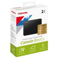 2TB TOSHIBA CANVIO BASIC USB3.2 GEN1 + Type-C Adaptör HDTB420EK3AB - 1
